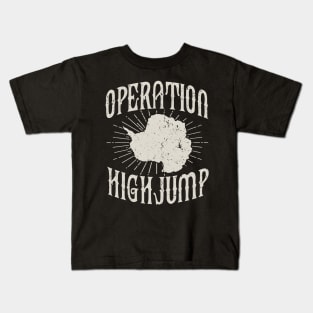 Operation Highjump, Vintage\Retro Design Kids T-Shirt